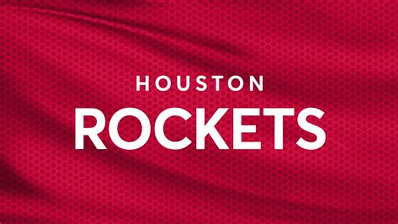 Houston Rocket Tickets 2024