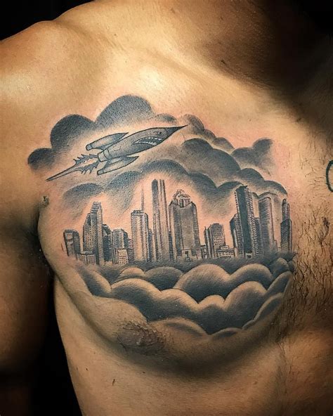 My Houston skyline tattoo Ideas Pinterest
