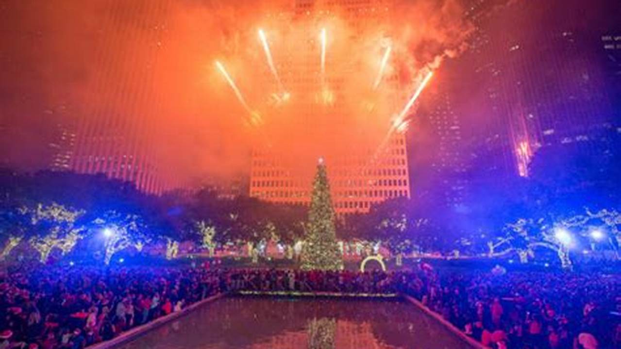 Houston Tree Lighting 2024