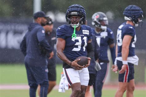 Houston Rb Depth Chart