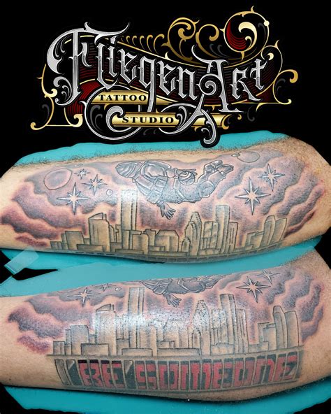 htownREC Htown Tattoo Urban Tattoo Hustle town by https