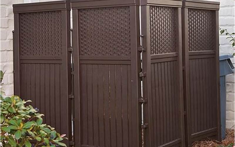 How A Privacy Fence For Trash Cans Can Improve Your Home