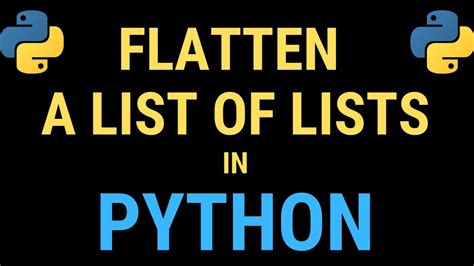 th?q=How%20Can%20I%20Flatten%20Lists%20Without%20Splitting%20Strings%3F - Python Tips: Flatten Lists Without Splitting Strings in One Go!