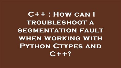 th?q=How Can I Troubleshoot Python - Python Tips: Troubleshooting Could Not Find Platform Independent Libraries <Prefix> Error