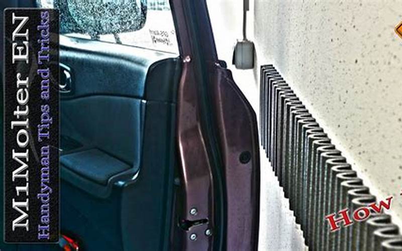 How Can You Prevent Your Car From Hitting Your Garage Door?