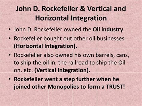 Rockefeller’s Secret Weapon: Horizontal Integration Explained!