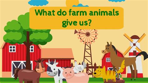 How Do Farm Animals Help Us
