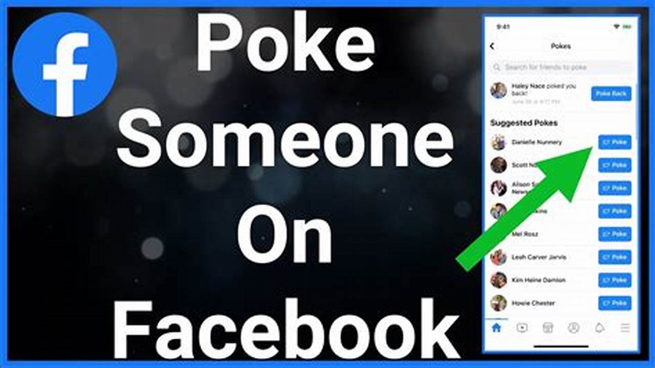 How Do I Poke Someone On Facebook