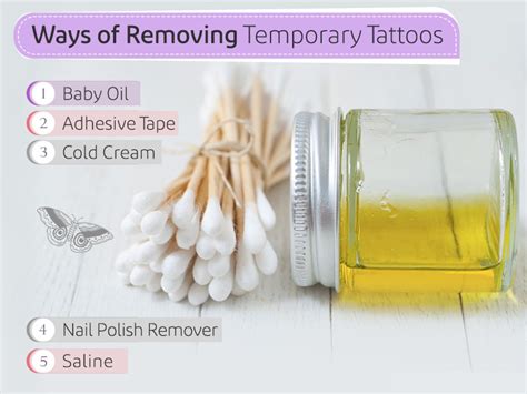 How to Remove a Temporary Tattoo Beauty Mag