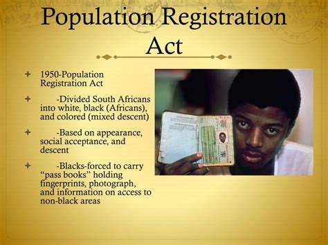 How Do People Feel About The Population Registration Act?
