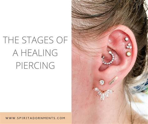 The Stages Of A Healing Piercing SpiritAdornments