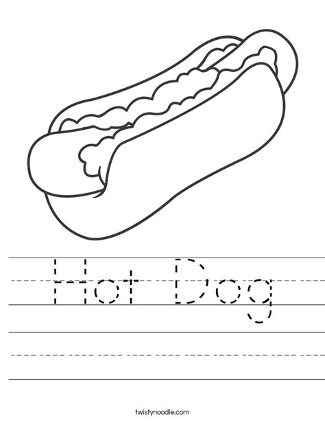 How Do You Make A Hot Dog Stand Math Worksheet?