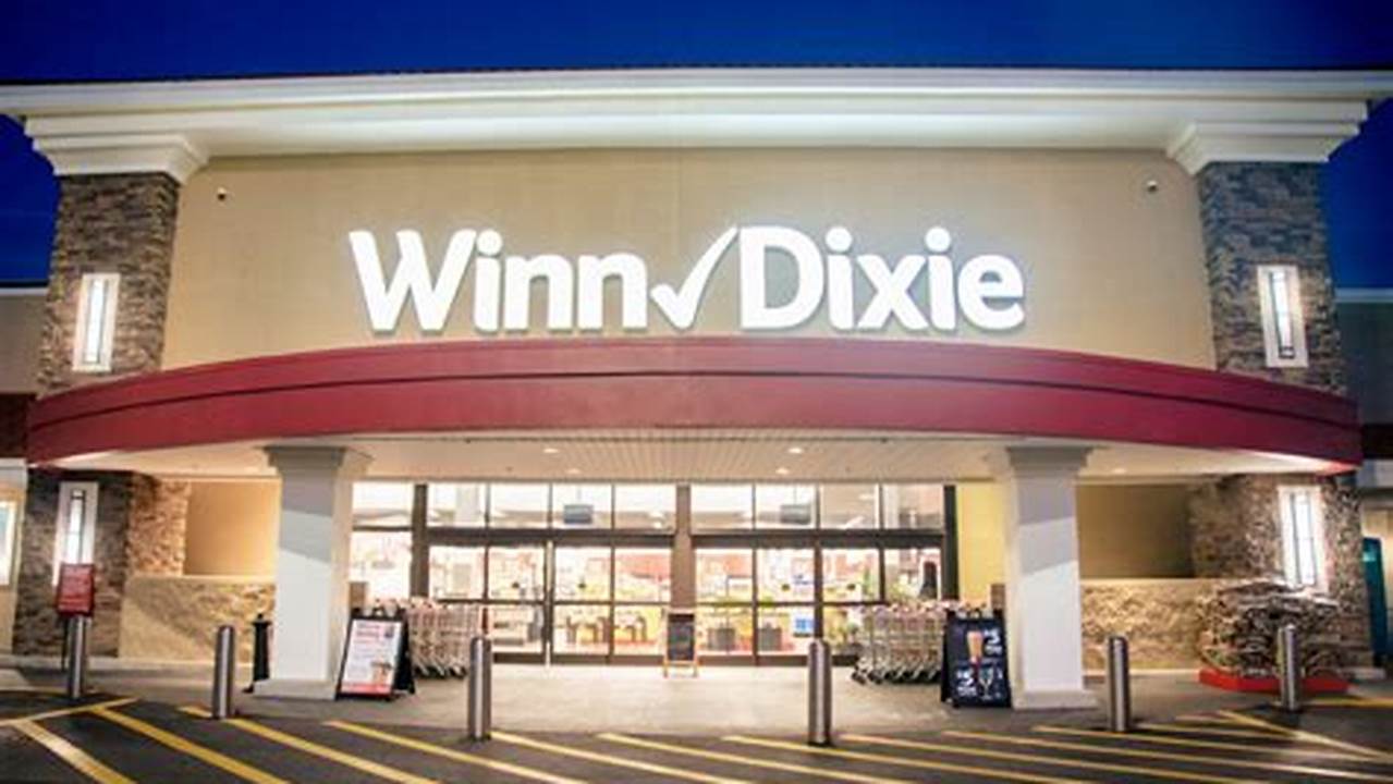 How Late Is Winn Dixie Open Today