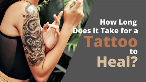 How Long Does A Tattoo Take To Heal TATTOOS