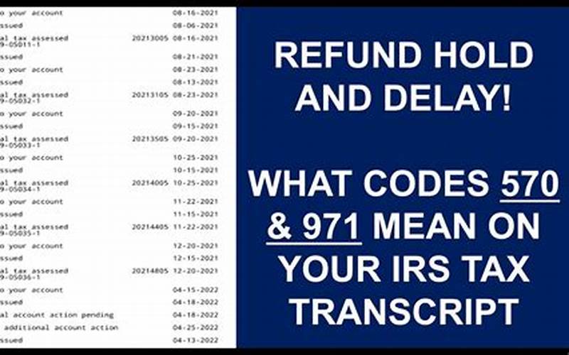 How Long Does Irs Code 570 Take To Process