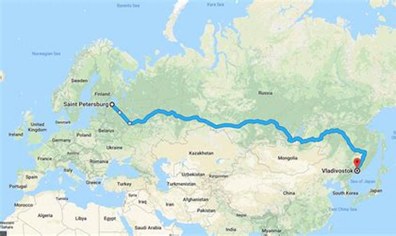 How Long To Travel Across Russia