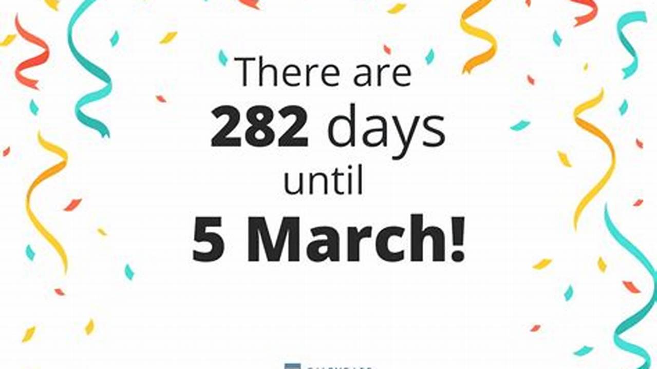 How Long Until March 28 2025 Countdown
