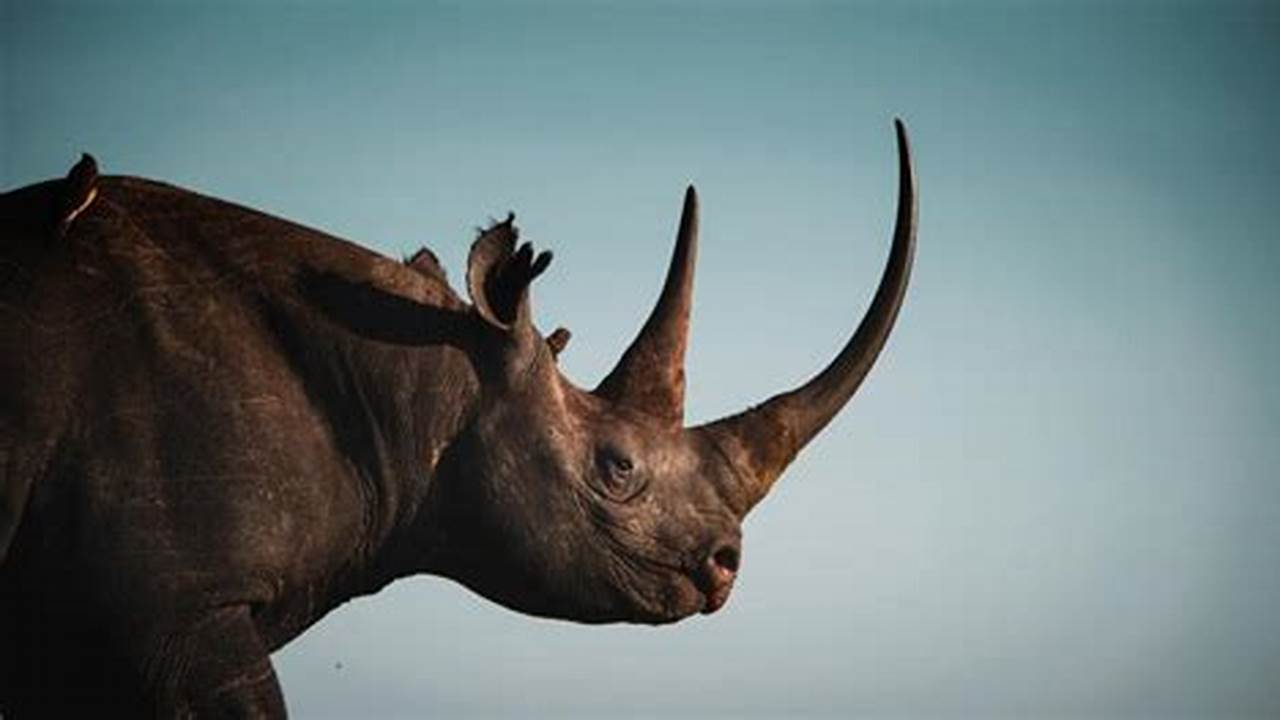 How Many Black Rhinos Are Left In The World 2024