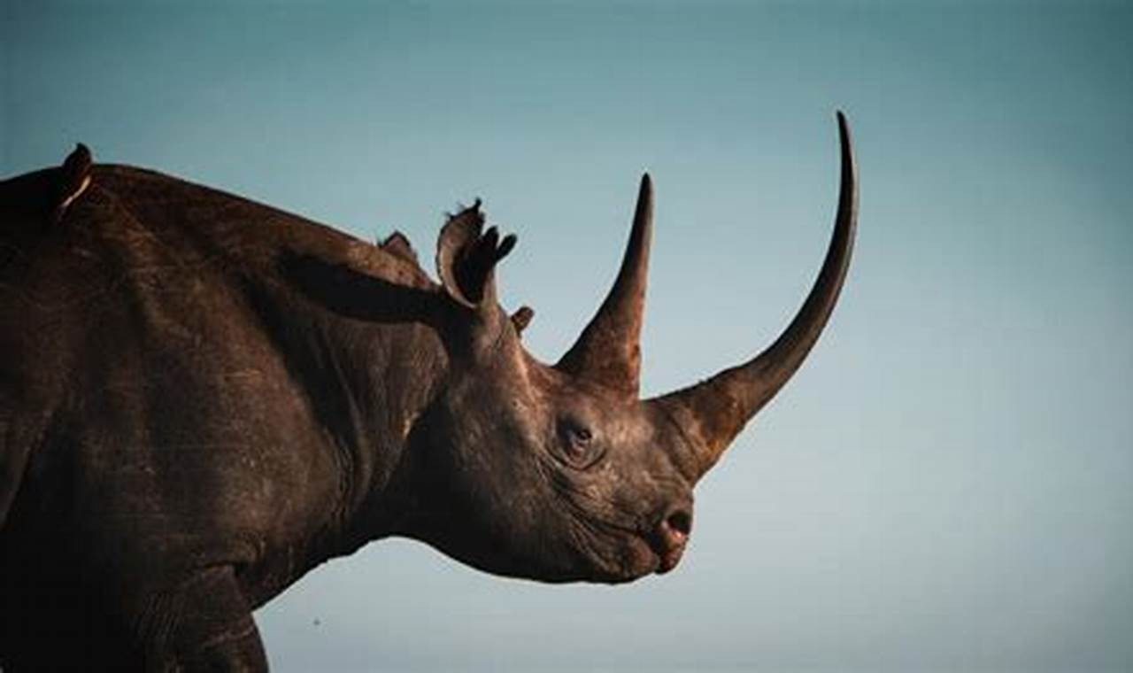 How Many Black Rhinos Are Left In The World 2024