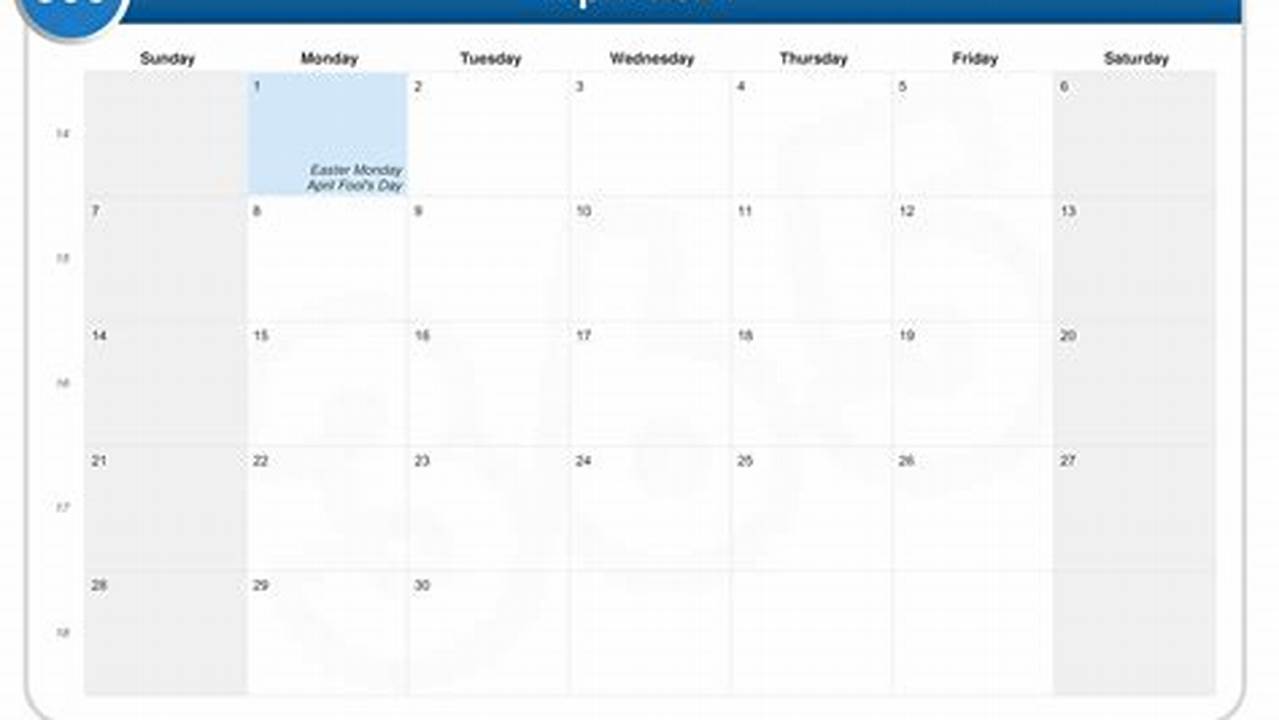 How Many Days In April 2024 Holiday Countdown