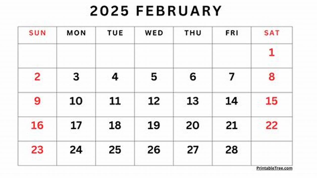 How Many Days In Feb In 2025