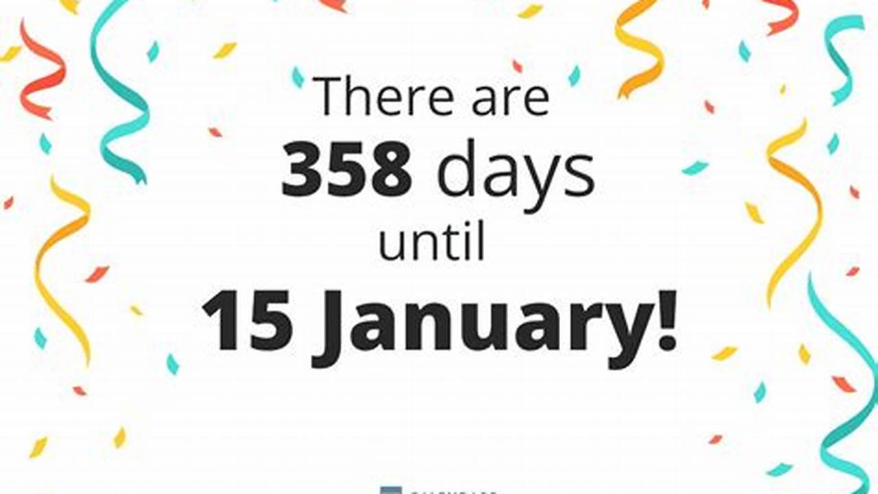 How Many Days Is January 15