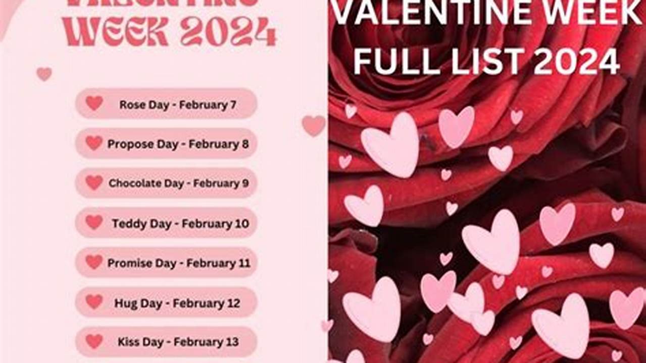 How Many Days Is Valentine'S Day 2024
