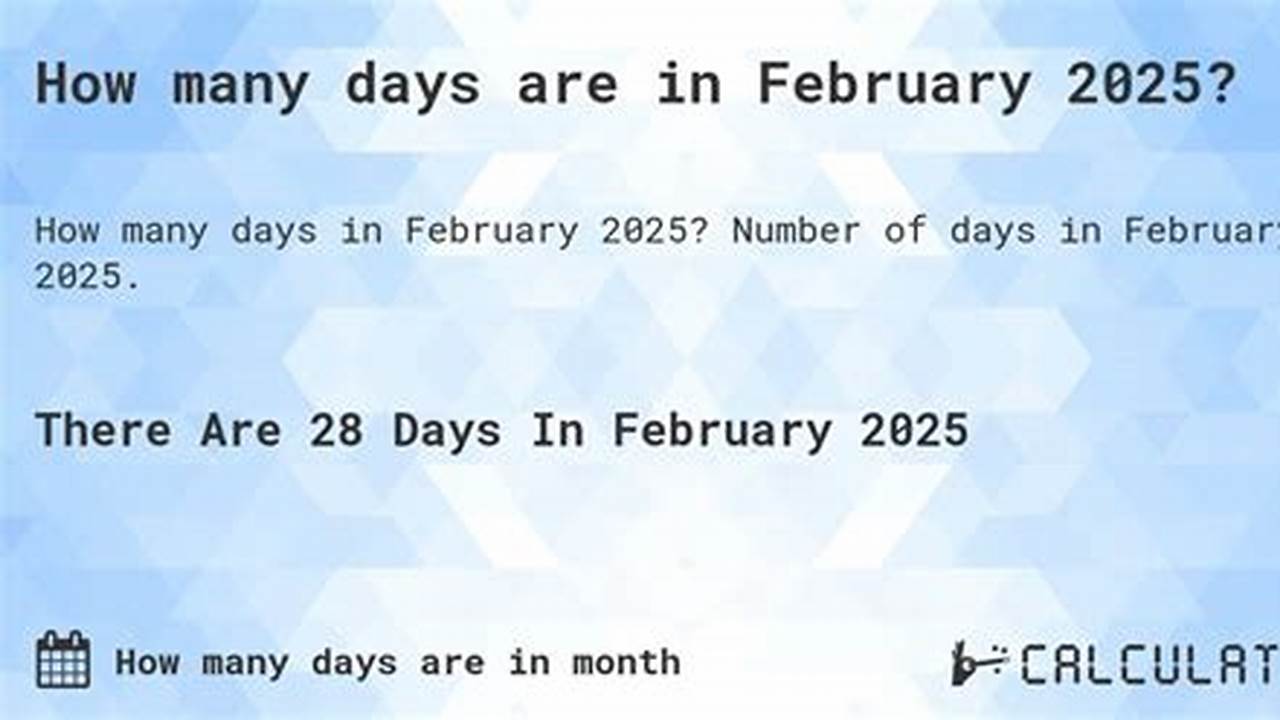 How Many Days Since Feb 19 2025