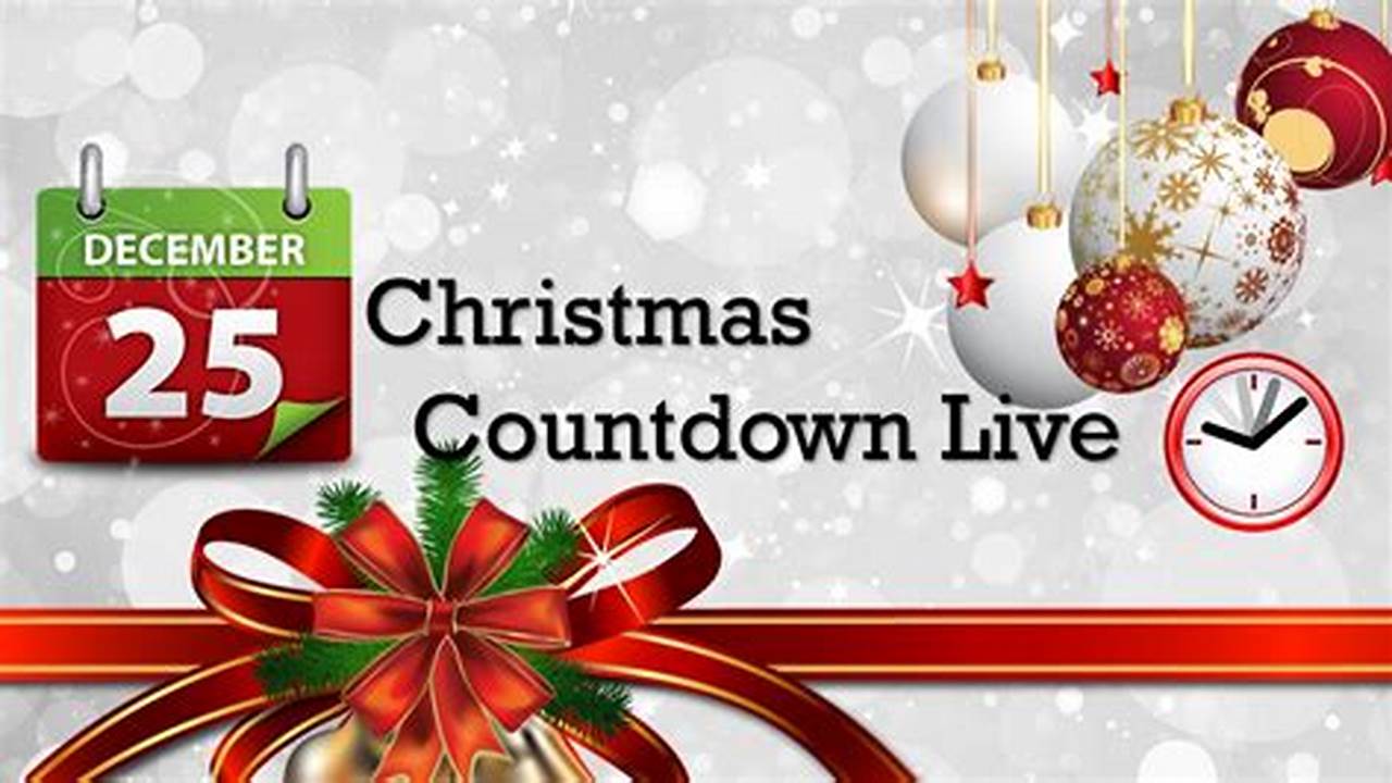 How Many Days Until 2025 Christmas Countdown