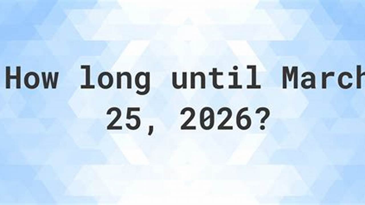 How Many Days Until 2046