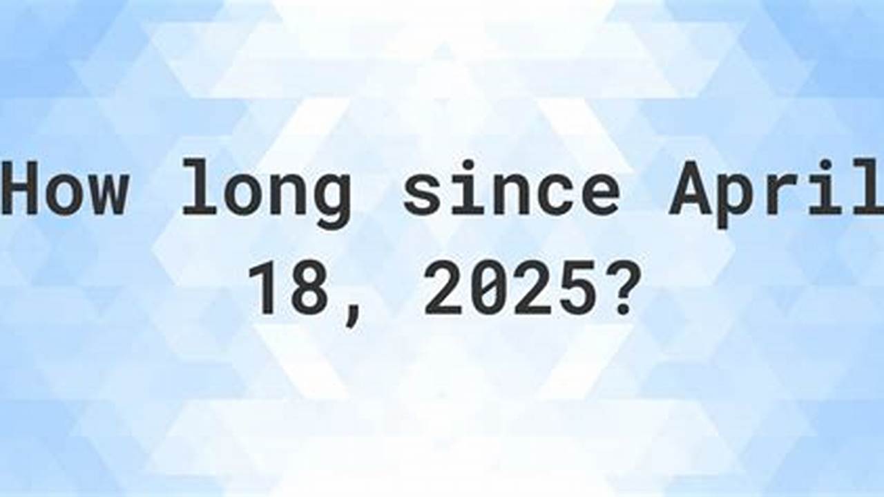 How Many Days Until April 21 2025