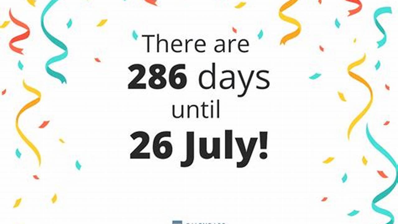 How Many Days Until July 1 2024