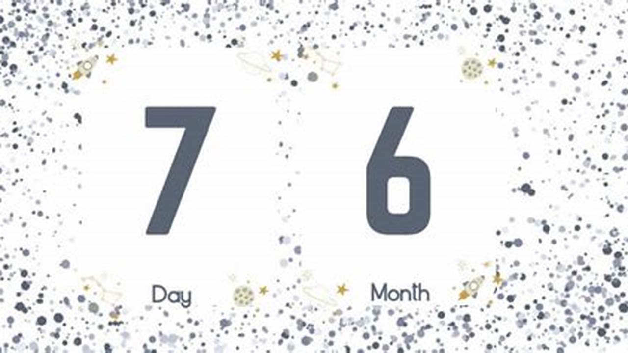 How Many Days Until June 7 2024 Countdown