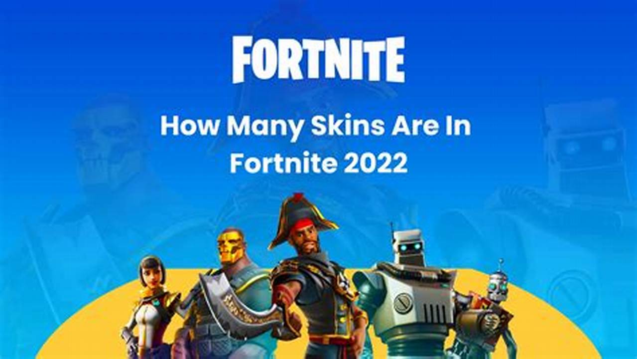 How Many Fortnite Skins Are There 2024