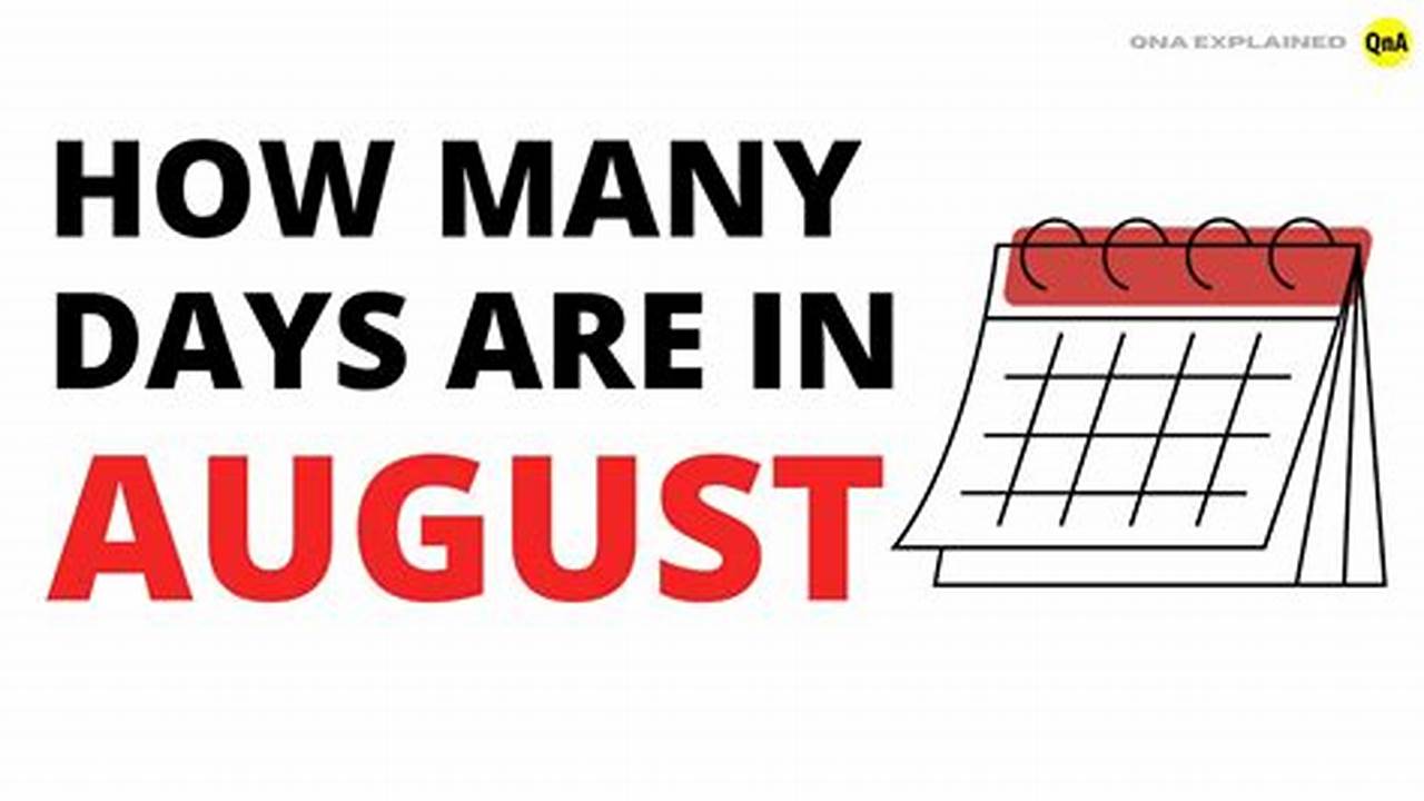 How Many More Days Until August 18 2024