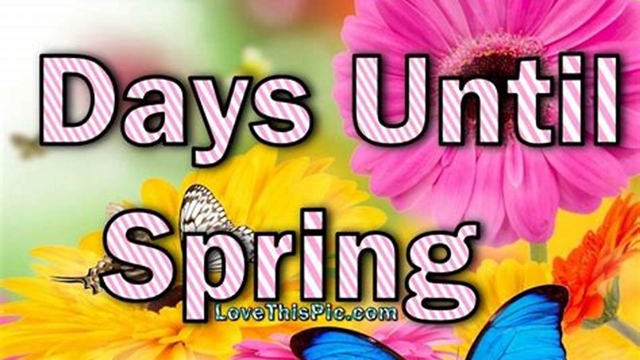 How Many More Days Until Spring 2025 In India