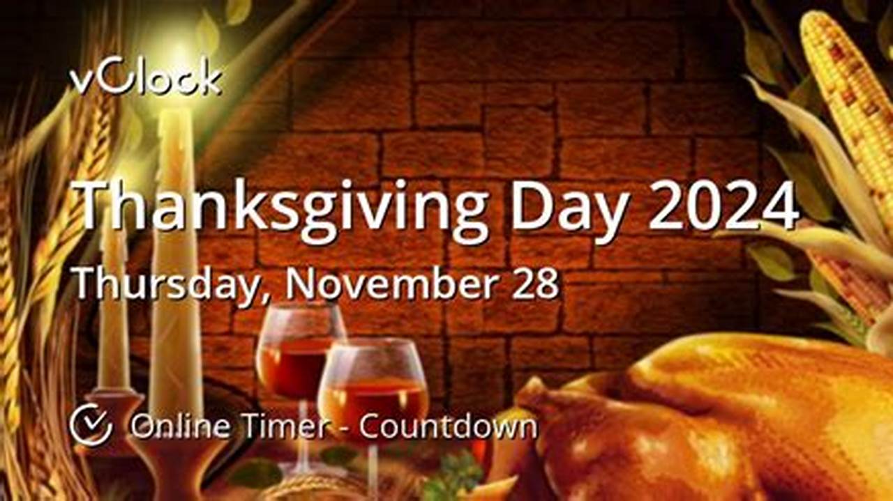 How Many More Days Until Thanksgiving 2024 Countdown