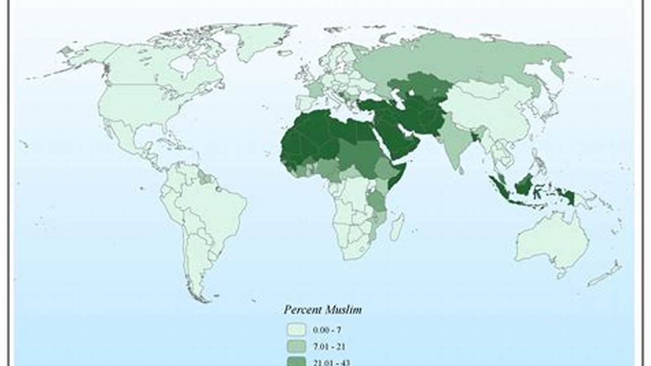 How Many Muslims In 2024