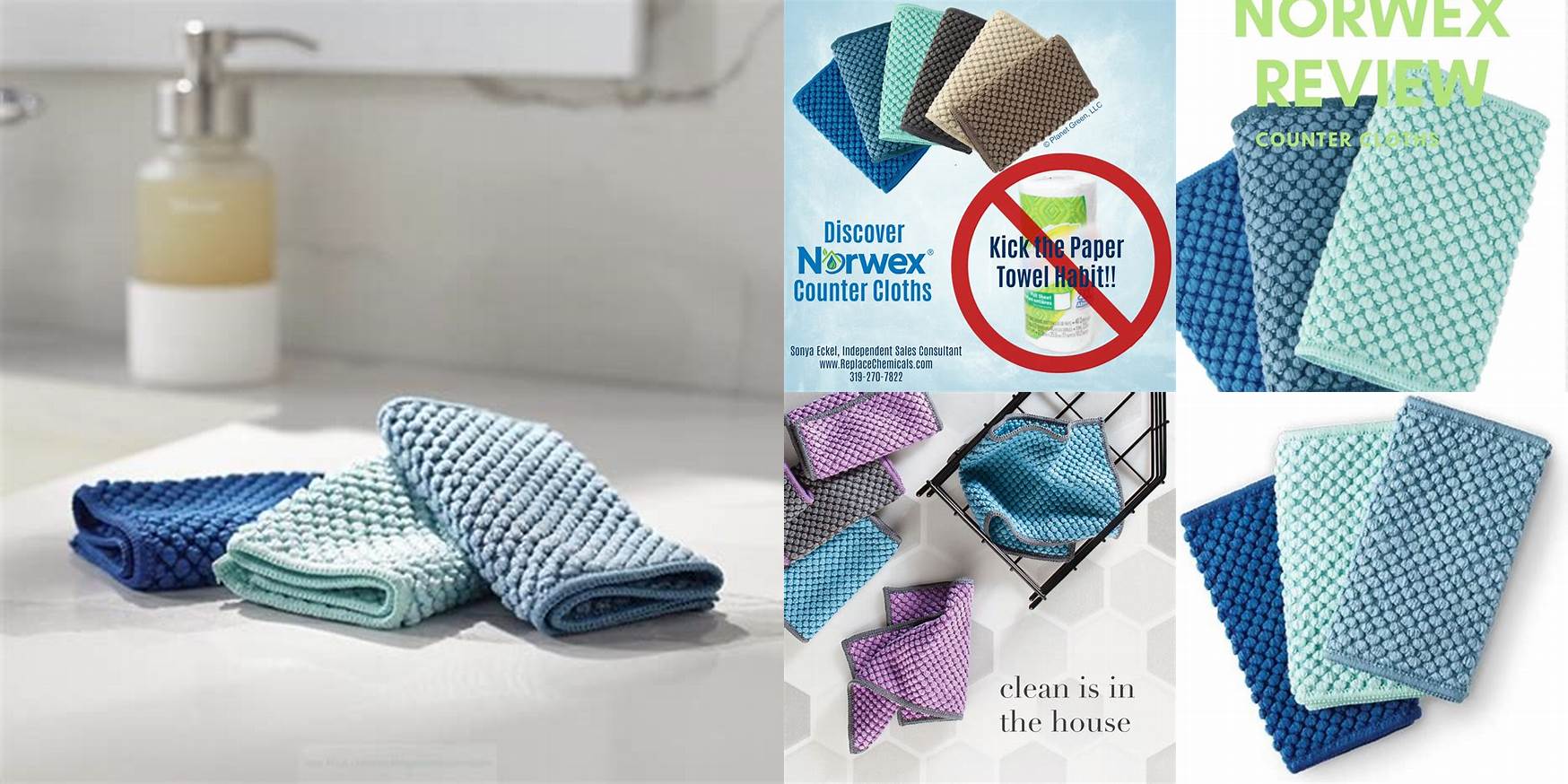How Many Nubs Are On A Norwex Counter Cloth
