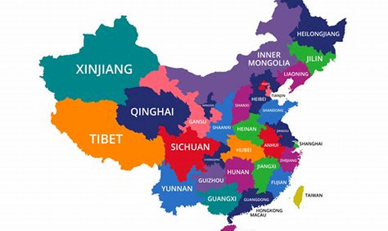How Many States In China 2024