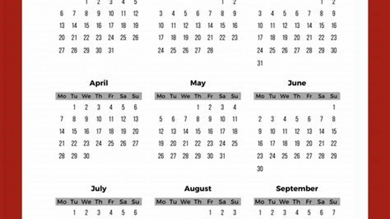 How Many Week Days In 2025