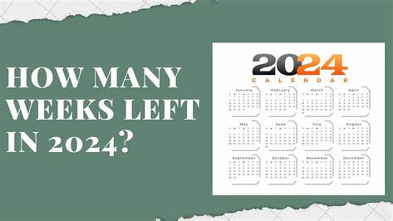 How Many Weeks Are Left In 2024