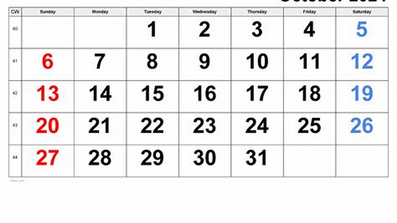 How Many Weeks Until 12th October 2024