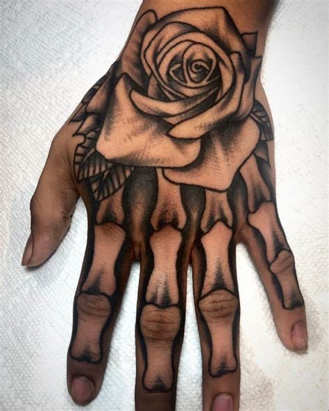 how much does a skeleton hand tattoo cost Mathias