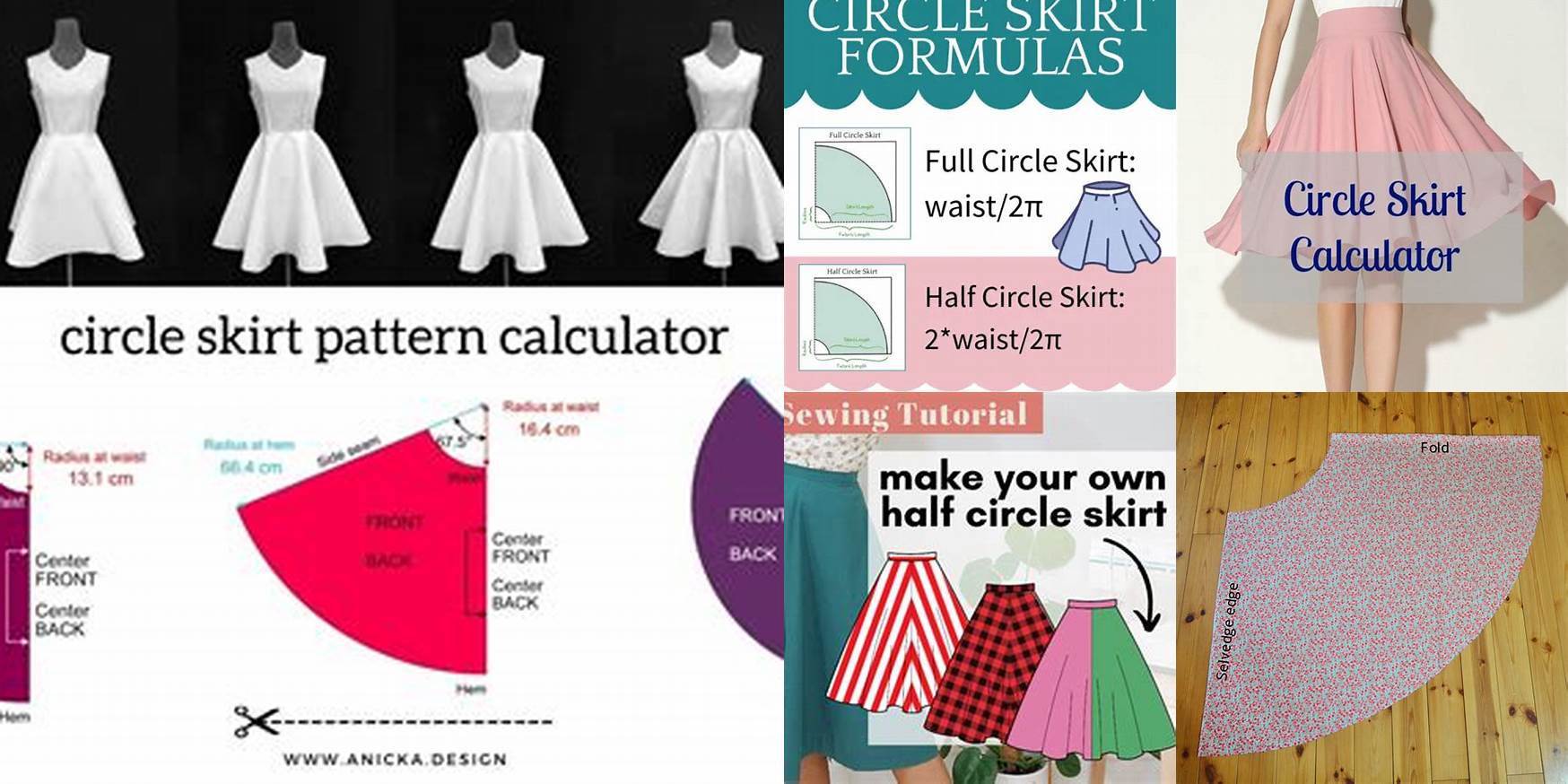 How Much Fabric For A Circle Skirt