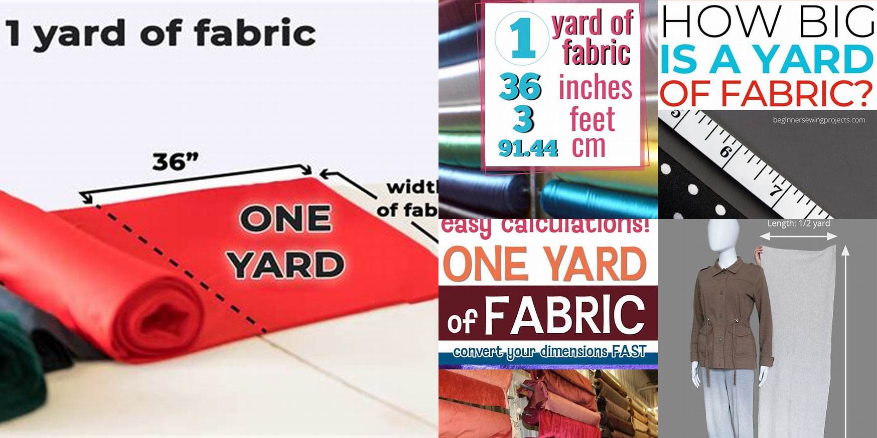 How Much Is A Half Yard Of Fabric