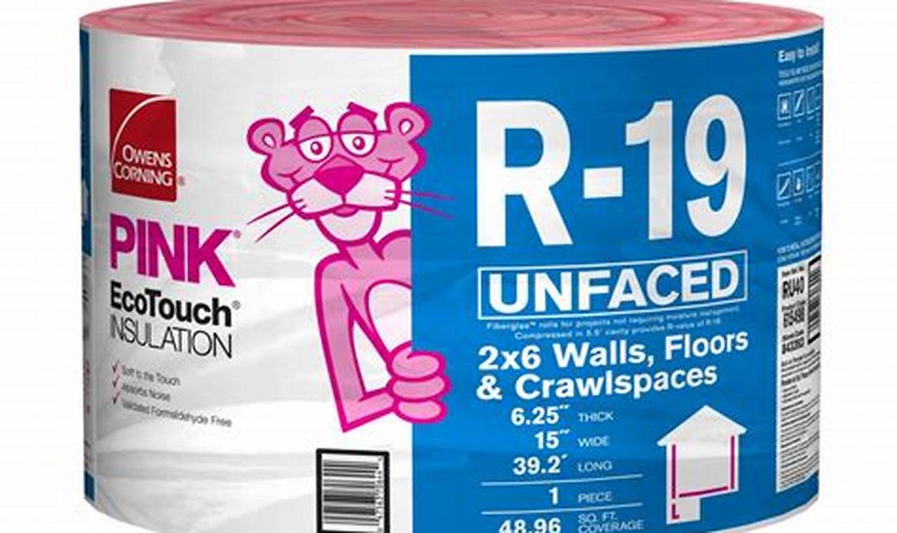How Much Is A Roll Of Insulation At Home Depot