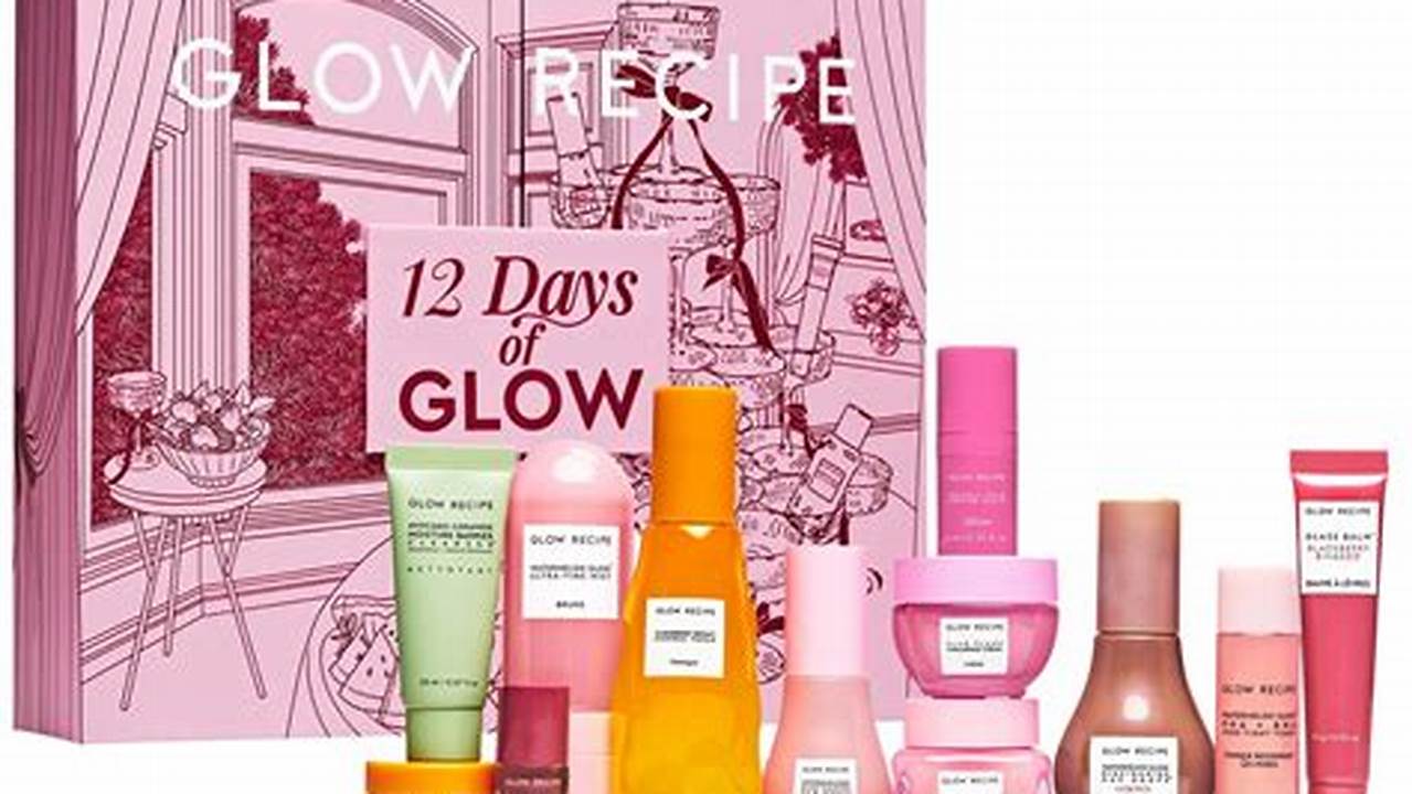 How Much Is Glow Recipe Advent Calender