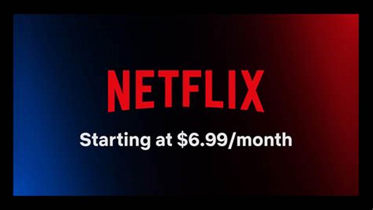 How Much Is Netflix In 2024
