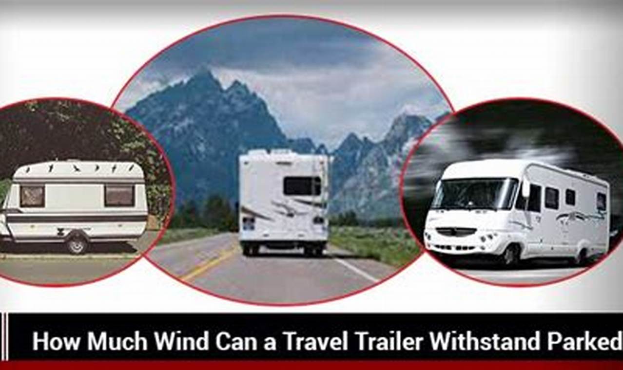 How Much Wind Can A Parked Travel Trailer Withstand